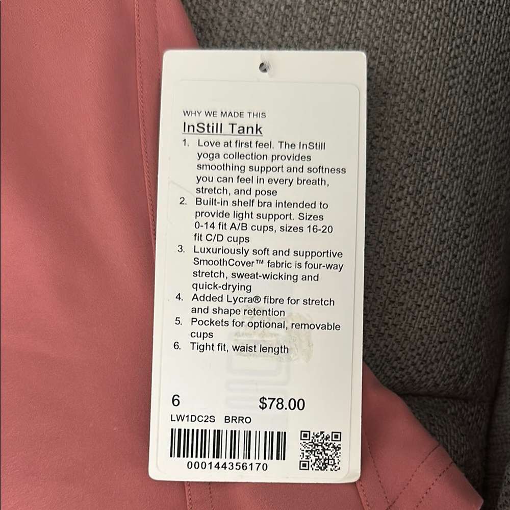 Lululemon InStill Tank - Picture 2 of 2